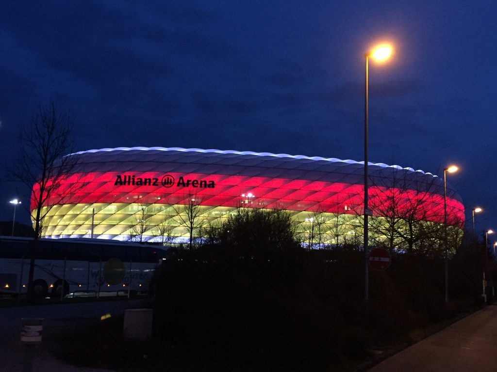 Allianz-Arena München | Fußballstadion in München vom FC Bayern München