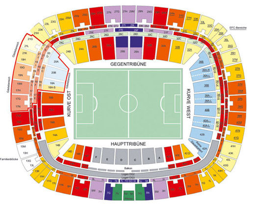 Commerzbank Arena Frankfurt Fußballstadion In Frankfurt Von Eintracht Frankfurt