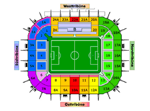 Stadionplan Allianz Arena Sitzplan Hdi Arena Hannover Fansicht Dein Blick Aufs Spielfeld