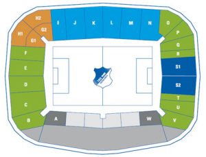 Olympiastadion München Sitzplan Olympiastadion München Sitzplan