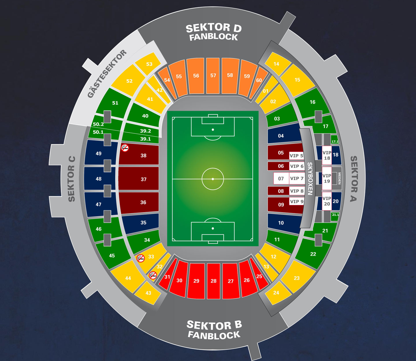 Red Bull Arena in Leipzig Fußballstadion in Leipzig vom RB Leipzig