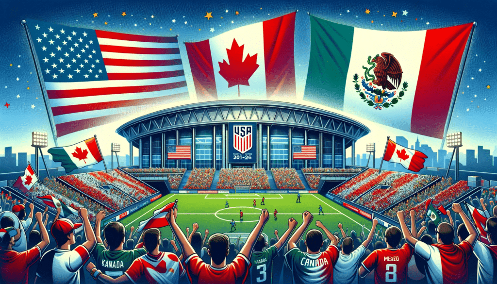 Die Fußball WM 2026 in den USA, Mexiko & Kanada 