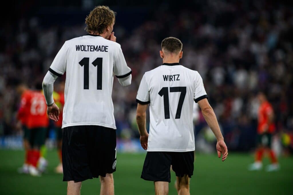 Florian Wirtz, Nick Woltemade - Hoffnungsträger der deutschen Fußballnationalmannschaft - ab November geht es weiter! (Foto Depositphotos.com)