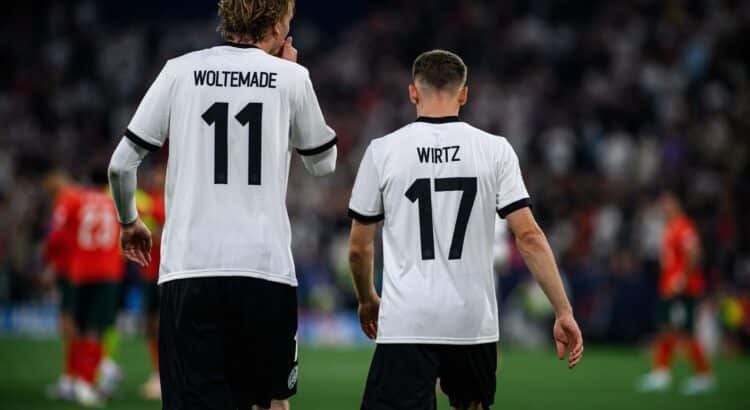Florian Wirtz, Nick Woltemade - Hoffnungsträger der deutschen Fußballnationalmannschaft - ab November geht es weiter! (Foto Depositphotos.com)